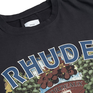 R H U D E Town And Country T-Shirt Vintage Black