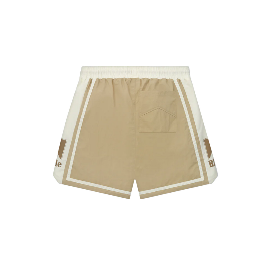 R H U D E Moonlight Shorts Tan/Off White