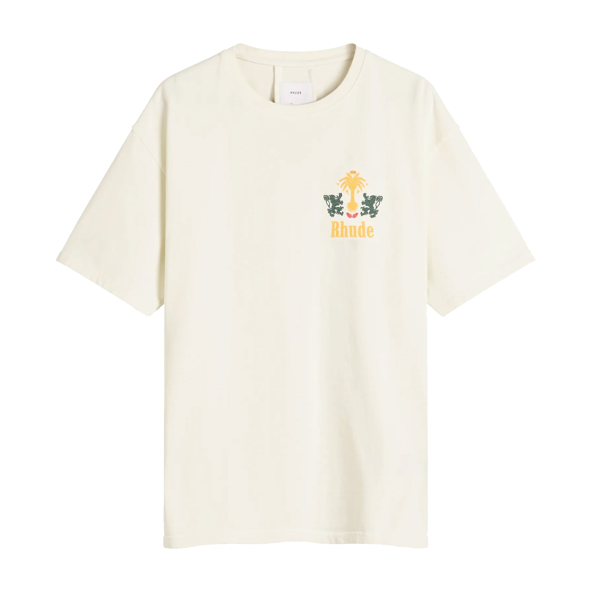 R H U D E Tabaco Tee Vtg White