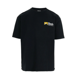 R H U D E International Racing Logo Tee Vintage Black RHPF25TT10012