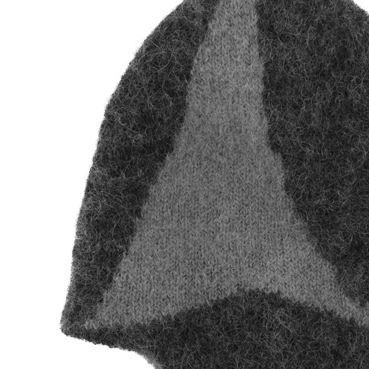 ROA Bonnet Mohair Beanie Black RBUW2123YA24