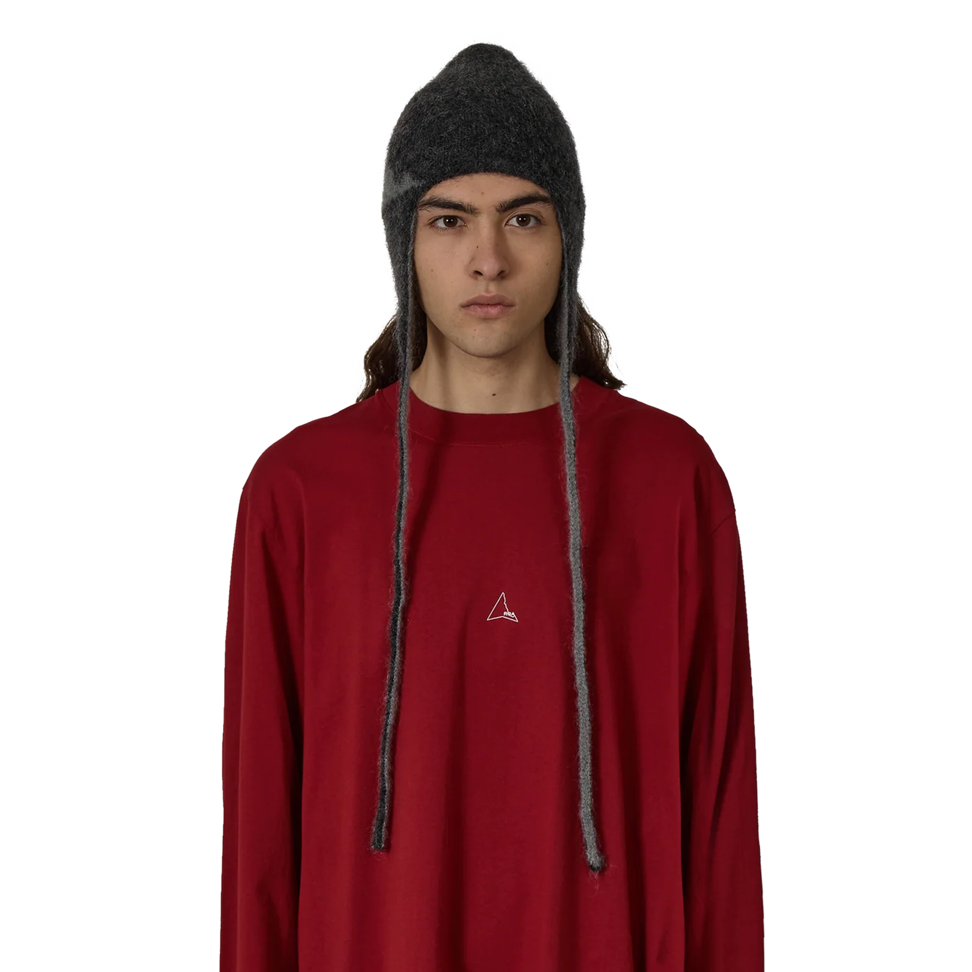 ROA Bonnet Mohair Beanie Black RBUW2123YA24