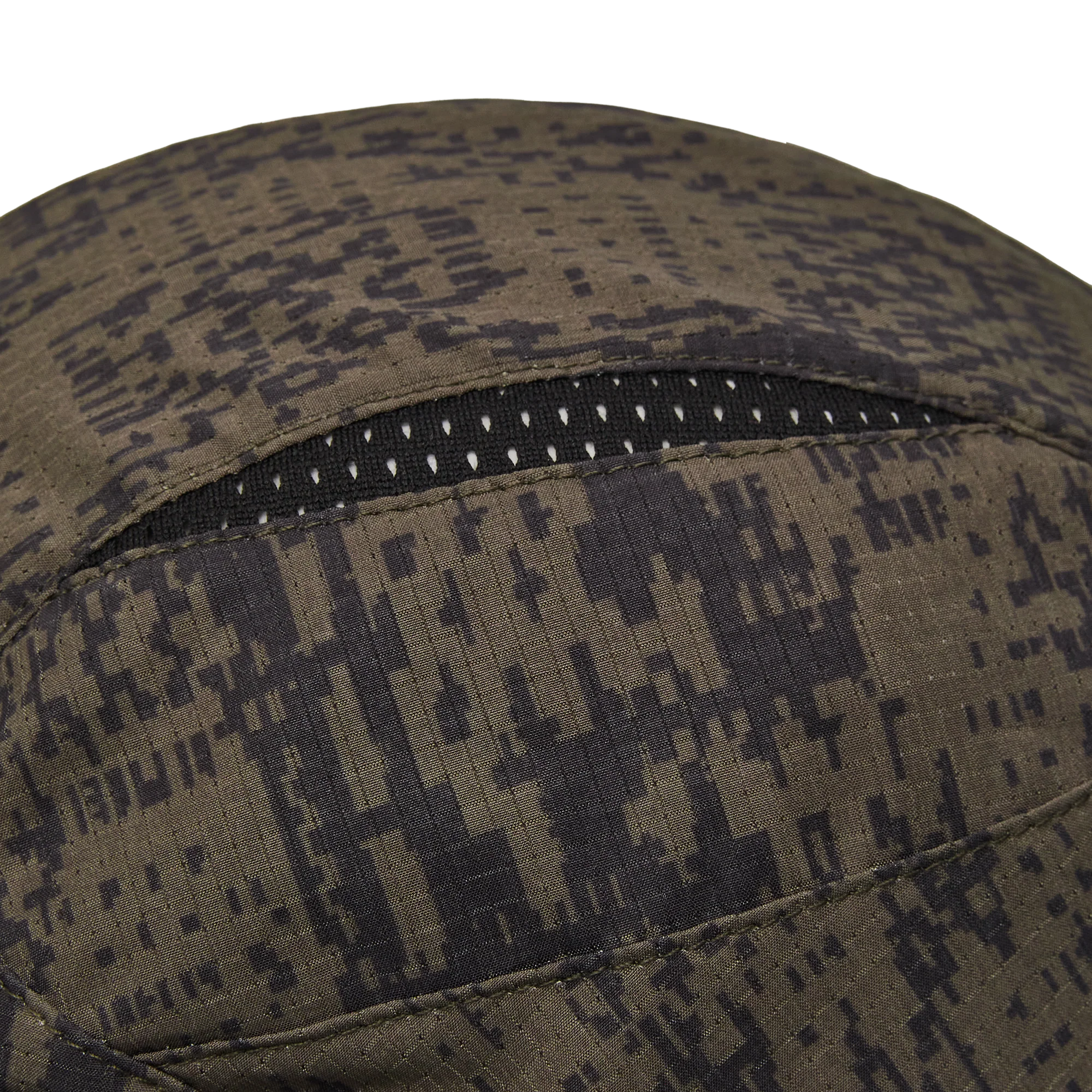 ROA Bri Melted Print Open Weave Cap Dark Olive RBMW299FA54