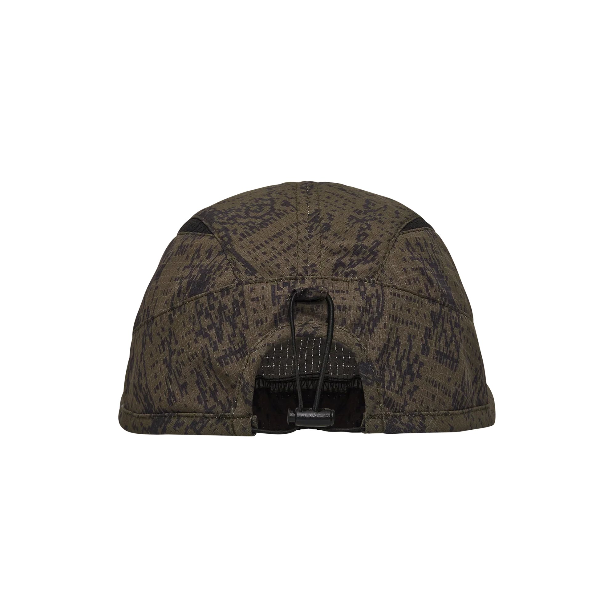 ROA Bri Melted Print Open Weave Cap Dark Olive RBMW299FA54