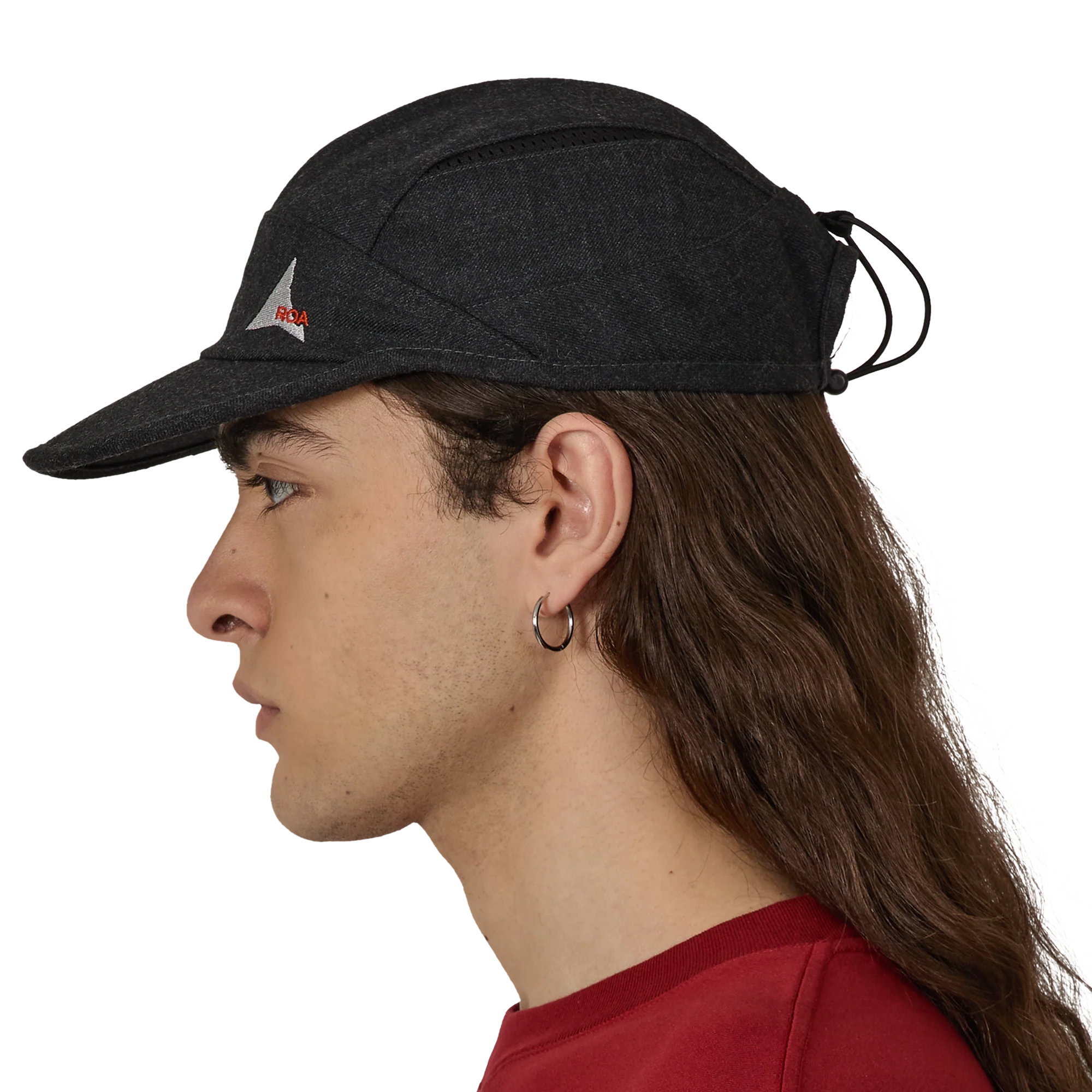 ROA Bri Wool Twill Cap Anthracite RBUW290FA78