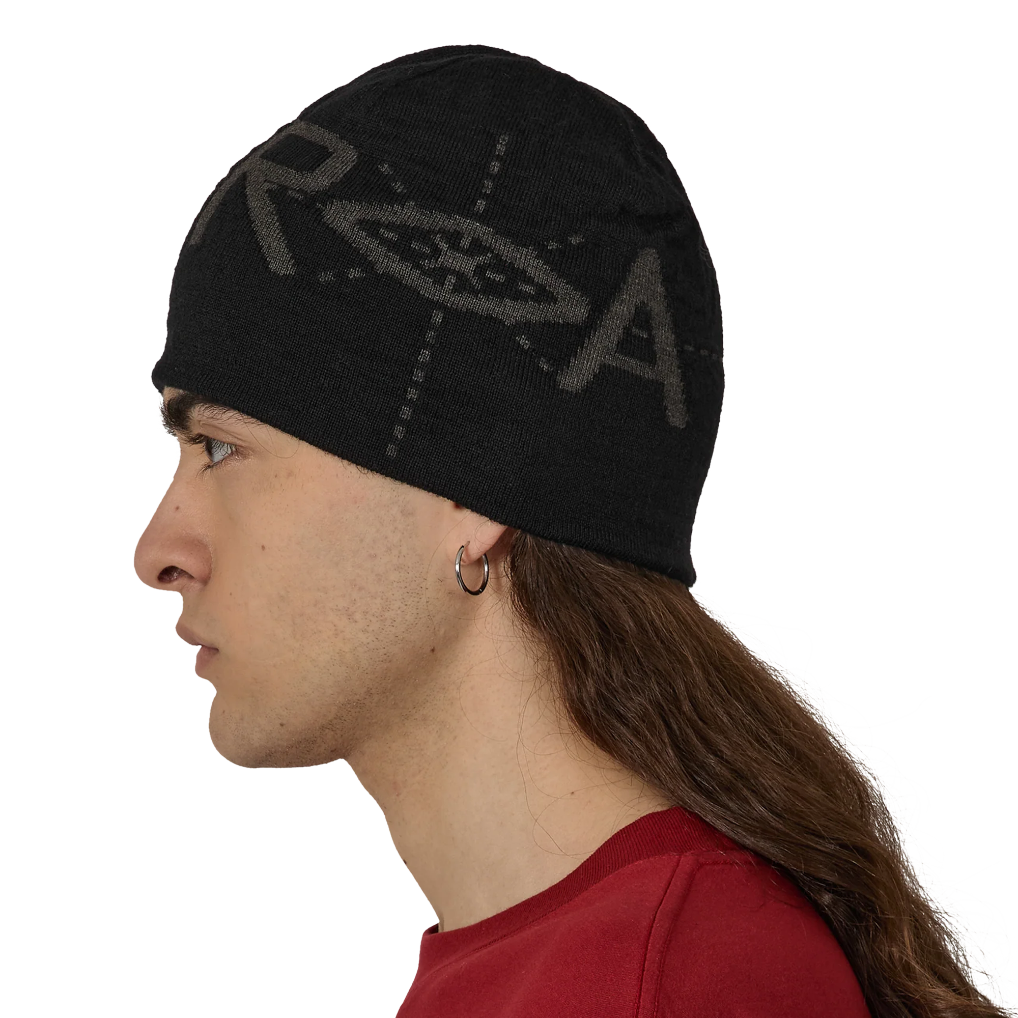 ROA Dial Wool Beanie Black RBUW2104YA17