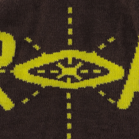 ROA Dial Wool Beanie Dark Brown RBUW2104YA17