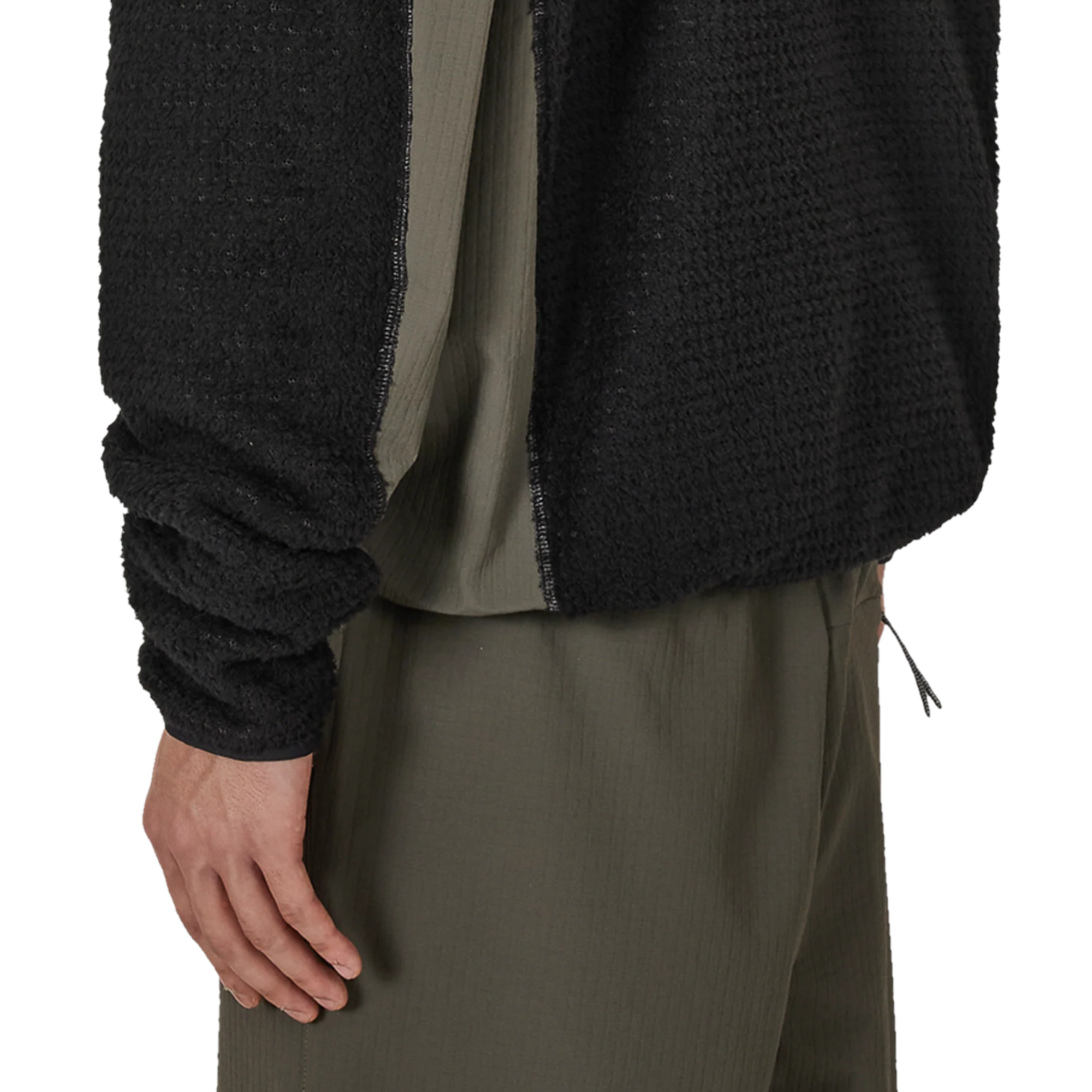 ROA Kai Polartec High Loft Jacket Black Dark Olive RBMW0499FA333