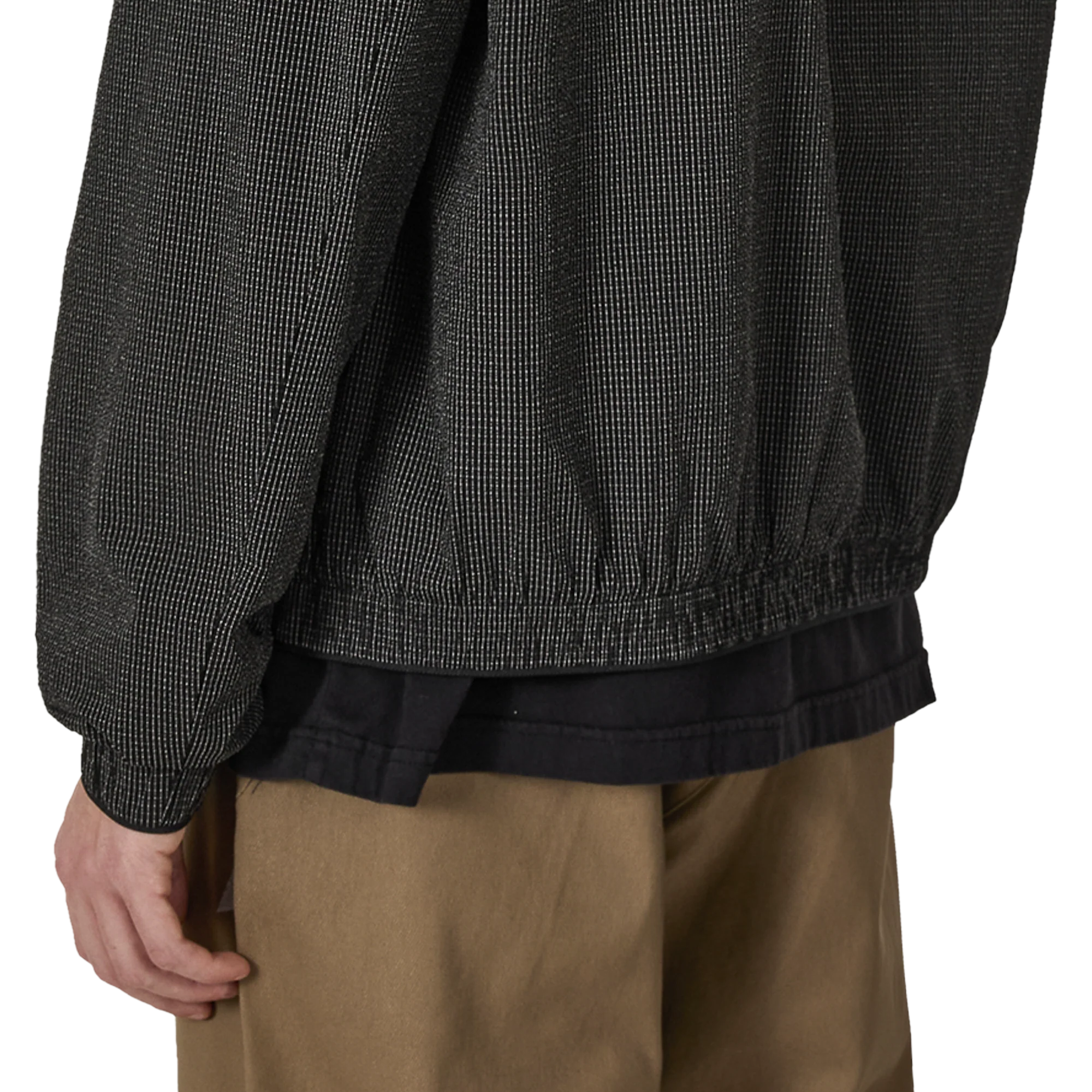 ROA Lamon Reinforced Technical Zip Up Shirt Black RBMW0517FA344