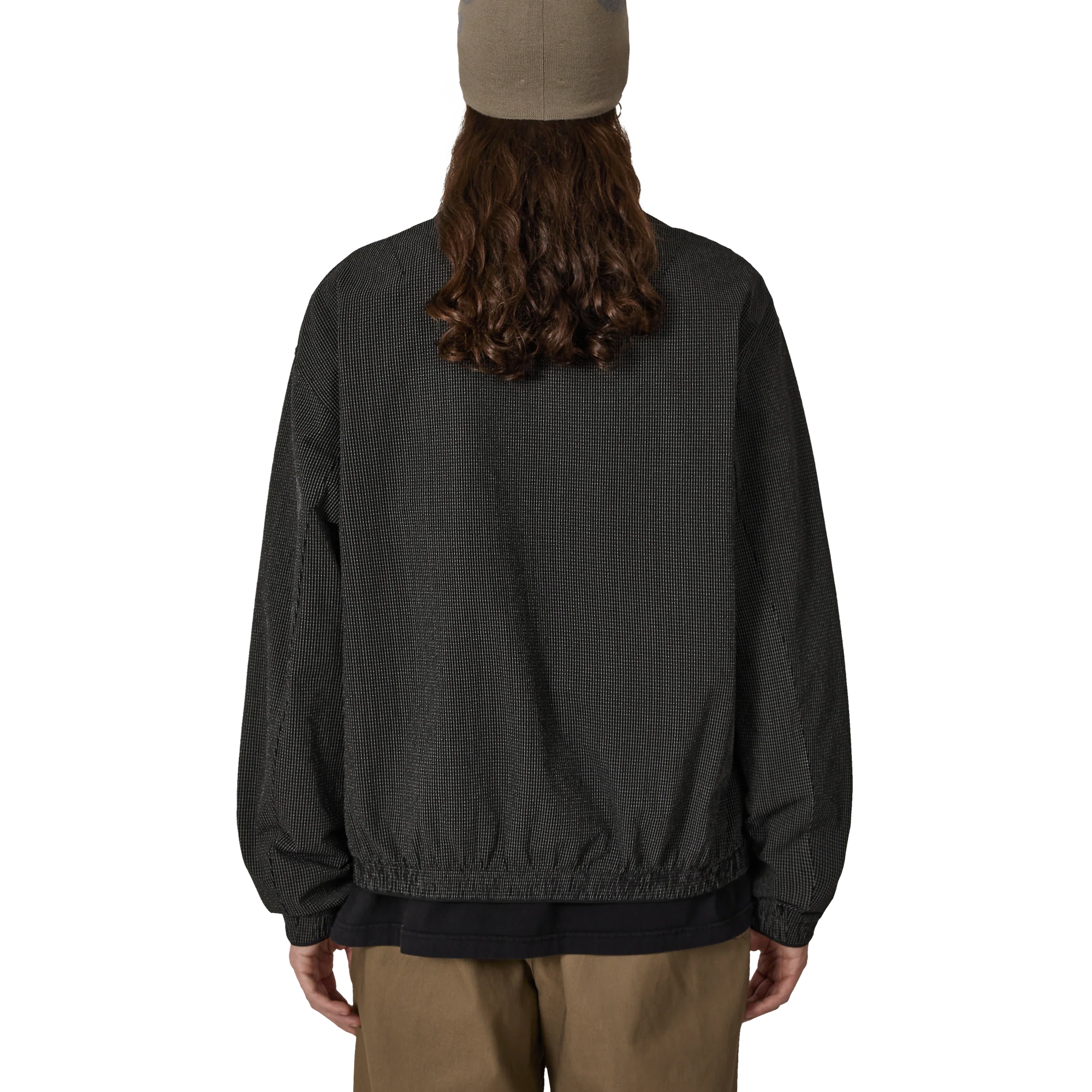 ROA Lamon Reinforced Technical Zip Up Shirt Black RBMW0517FA344