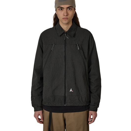 ROA Lamon Reinforced Technical Zip Up Shirt Black RBMW0517FA344