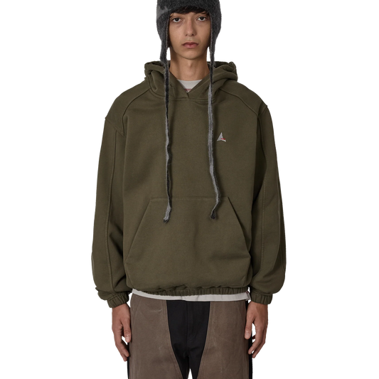 ROA Logo 490Gsm Hoodie Olive RBMW0634FA403