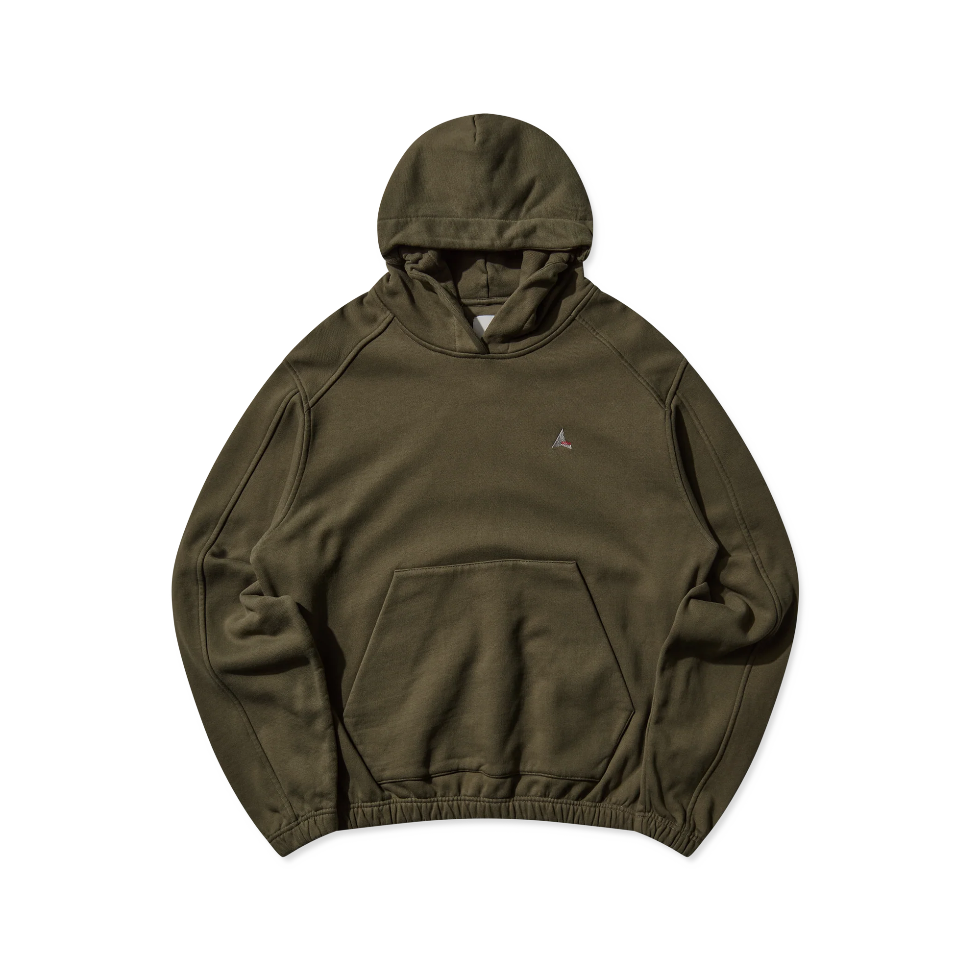 ROA Logo 490Gsm Hoodie Olive RBMW0634FA403