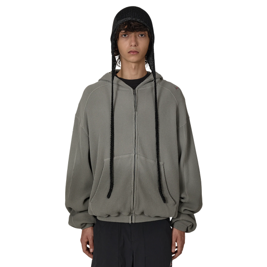 ROA Logo Bonnet Cotton Beanie Black