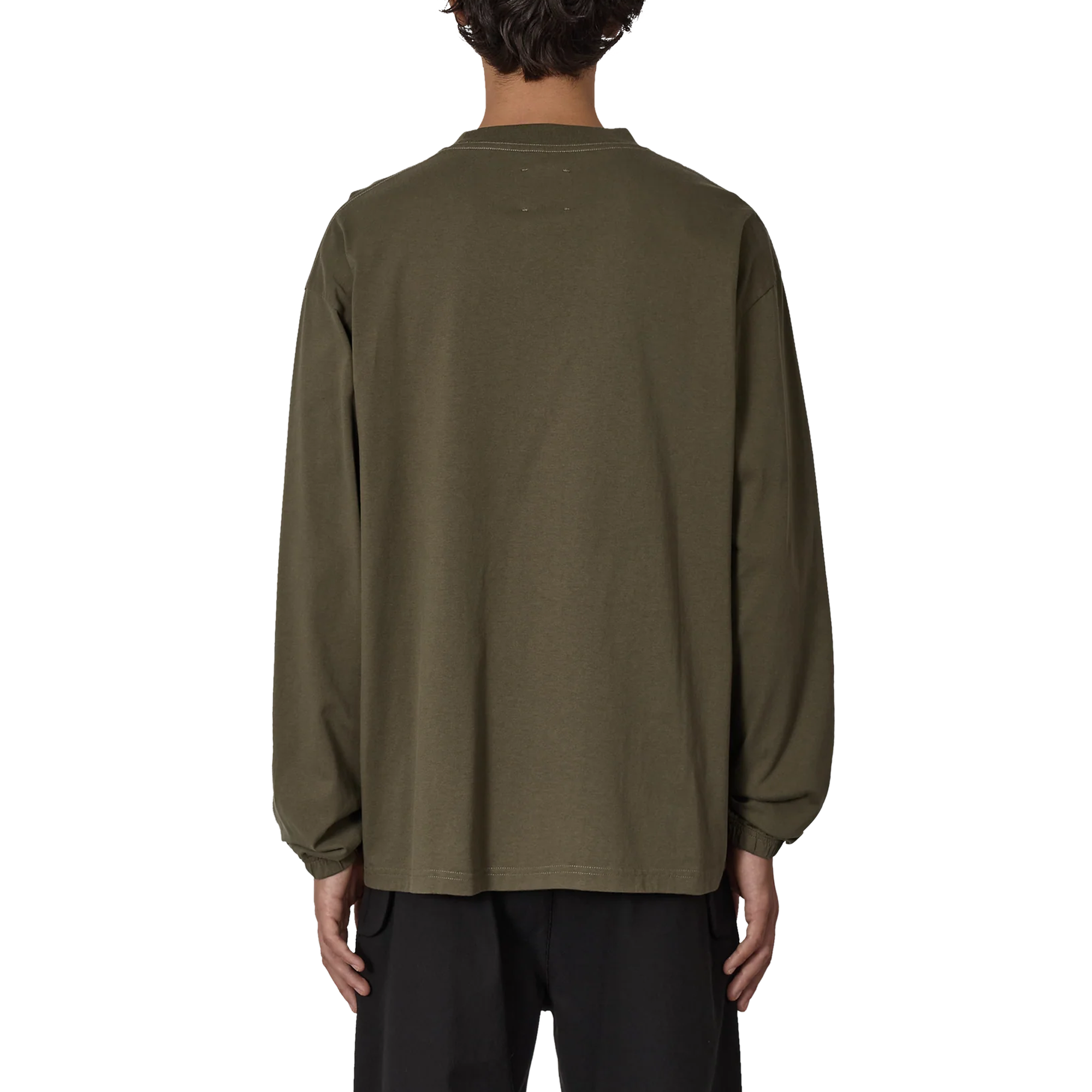 ROA Logo Long Sleeve Olive RBMW0399JY35