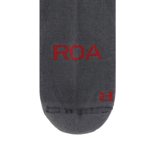ROA Logo Socks Grey RBMW0408YA51