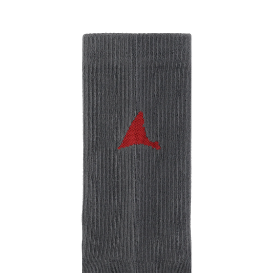 ROA Logo Socks Grey RBMW0408YA51