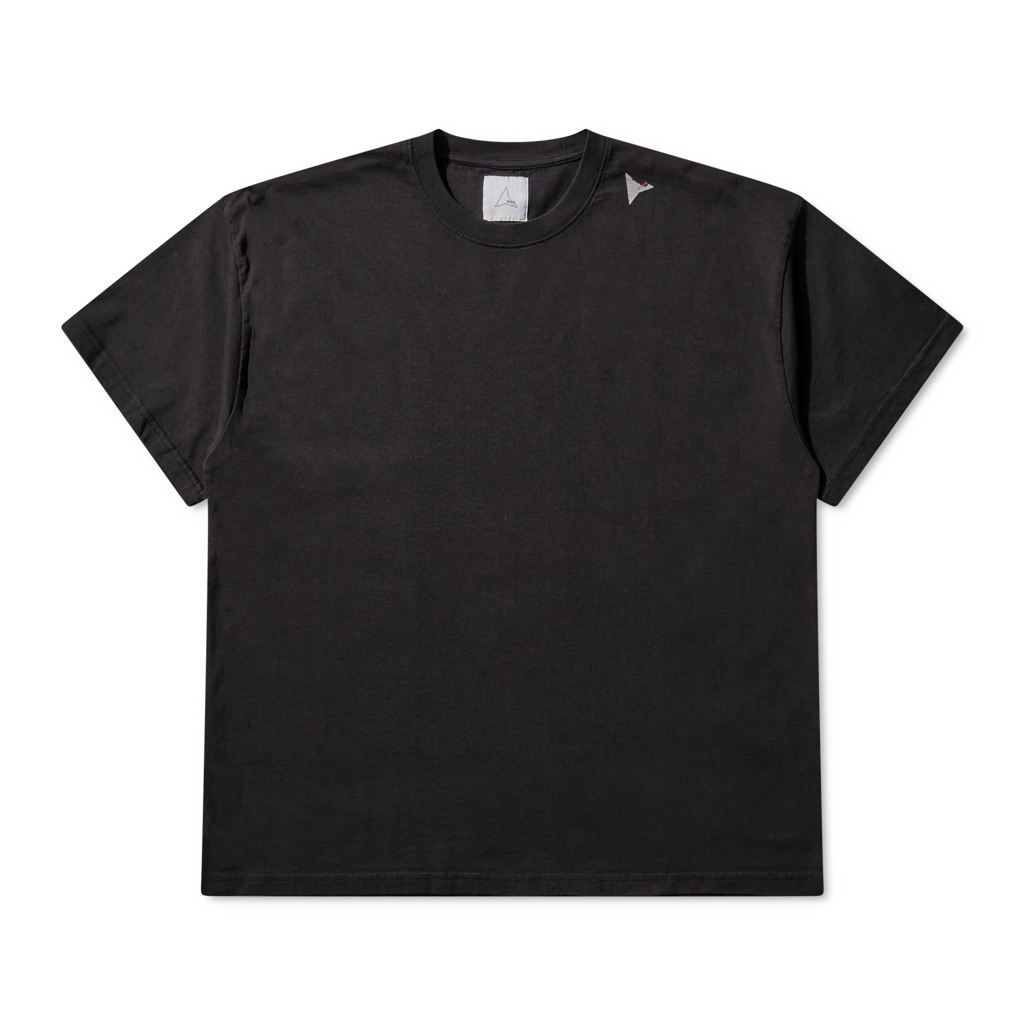 ROA Logo T-Shirt Washed Black