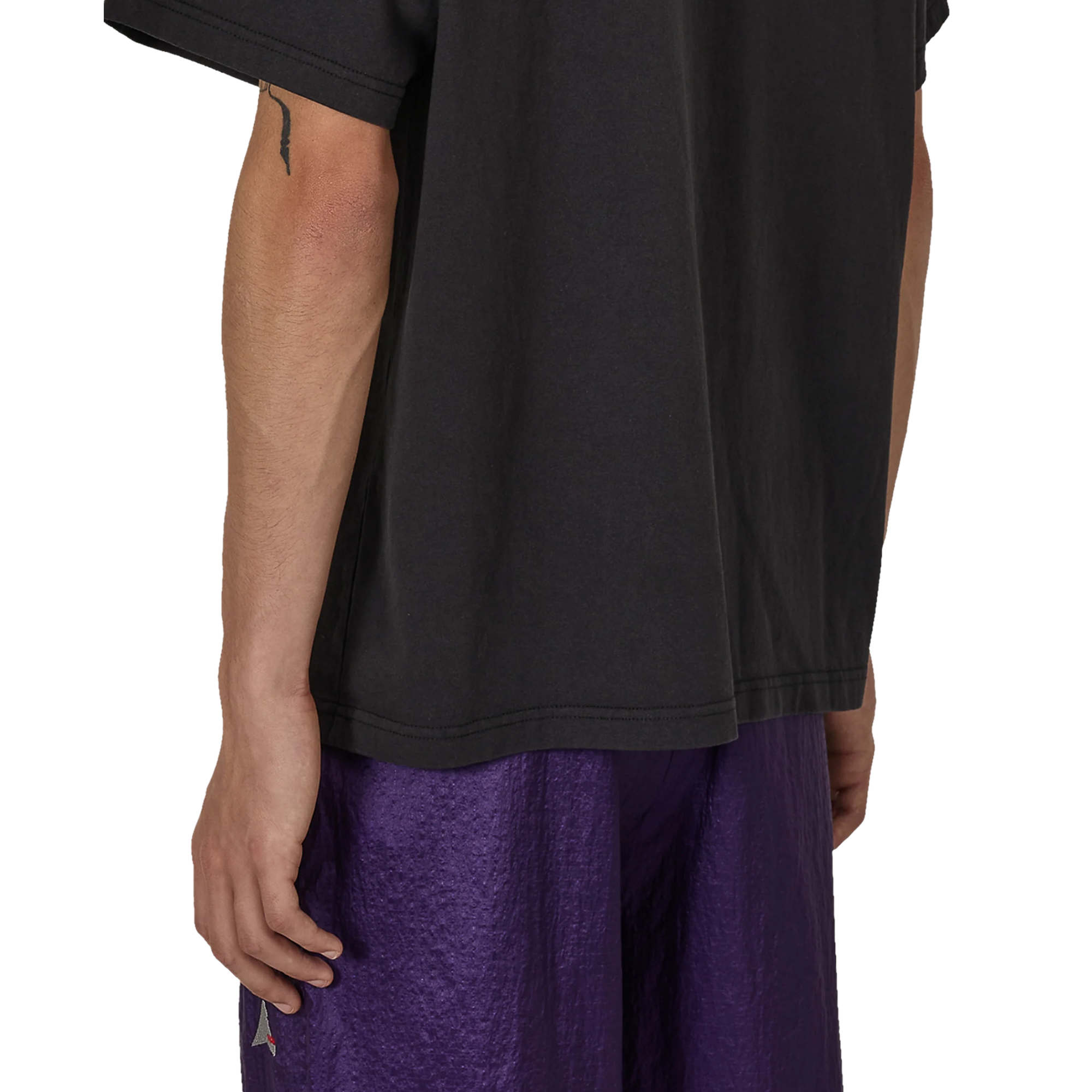 ROA Logo T-Shirt Washed Black