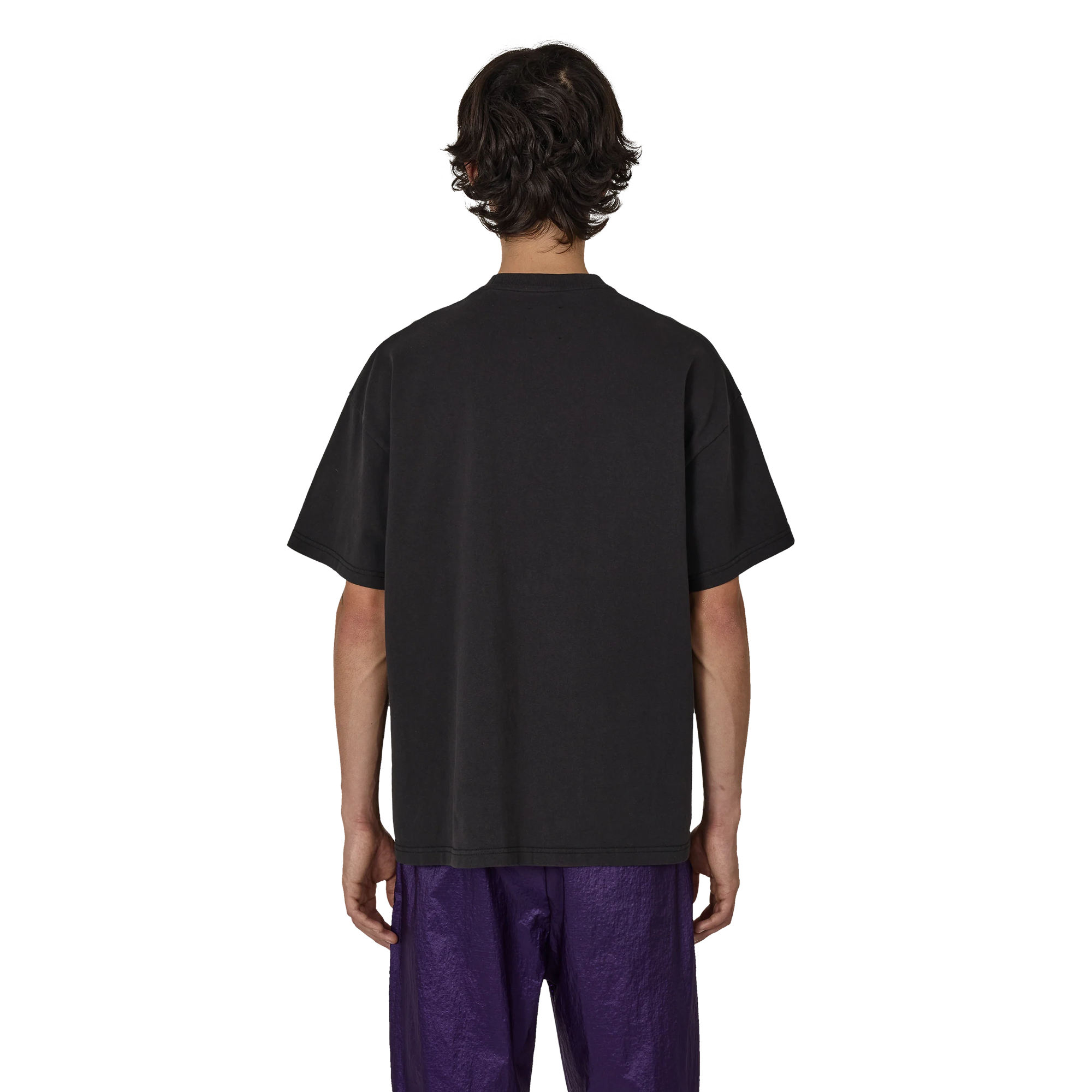 ROA Logo T-Shirt Washed Black