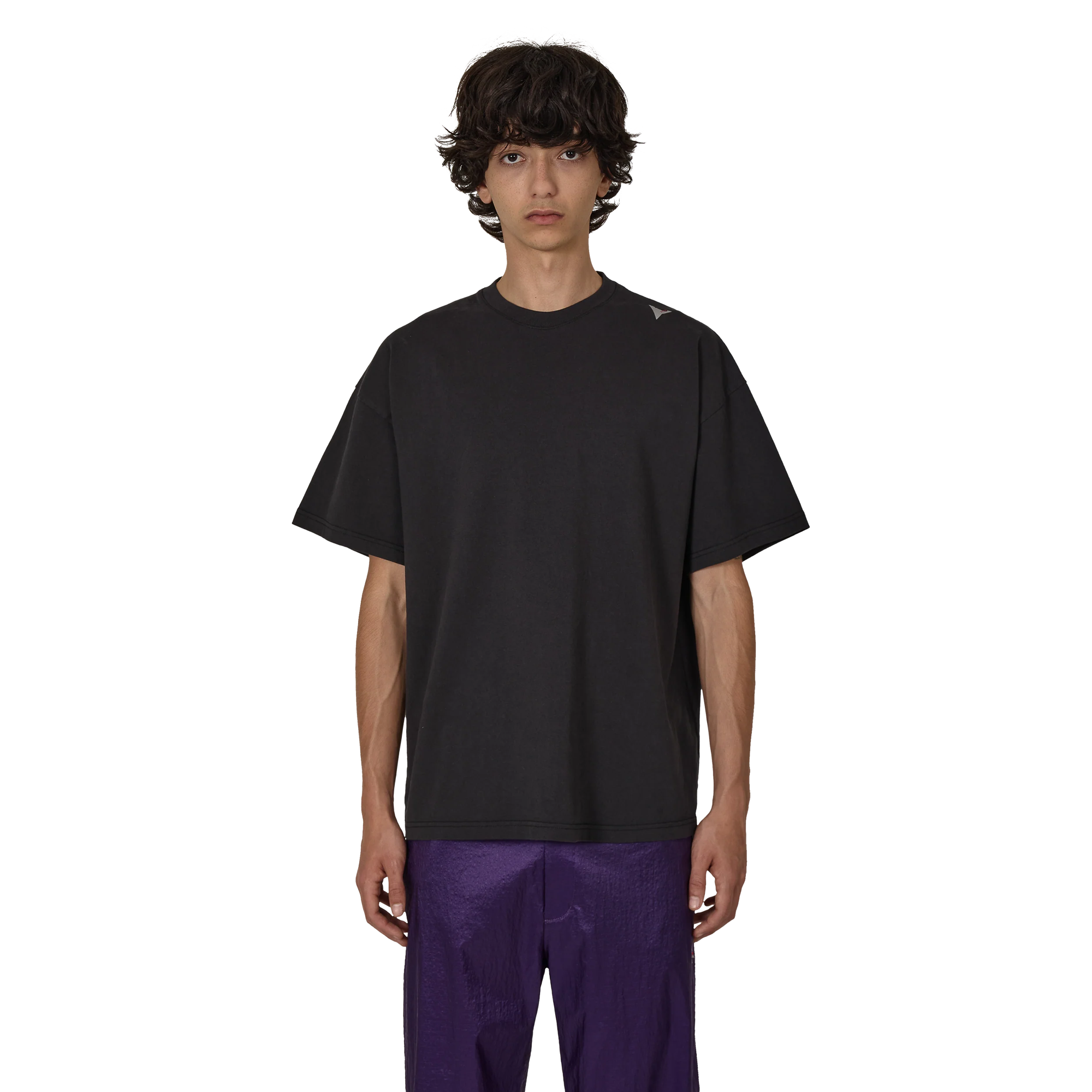 ROA Logo T-Shirt Washed Black