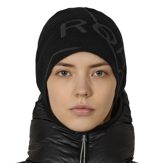 ROA Logo Wool Beanie Black RBUW288YA12