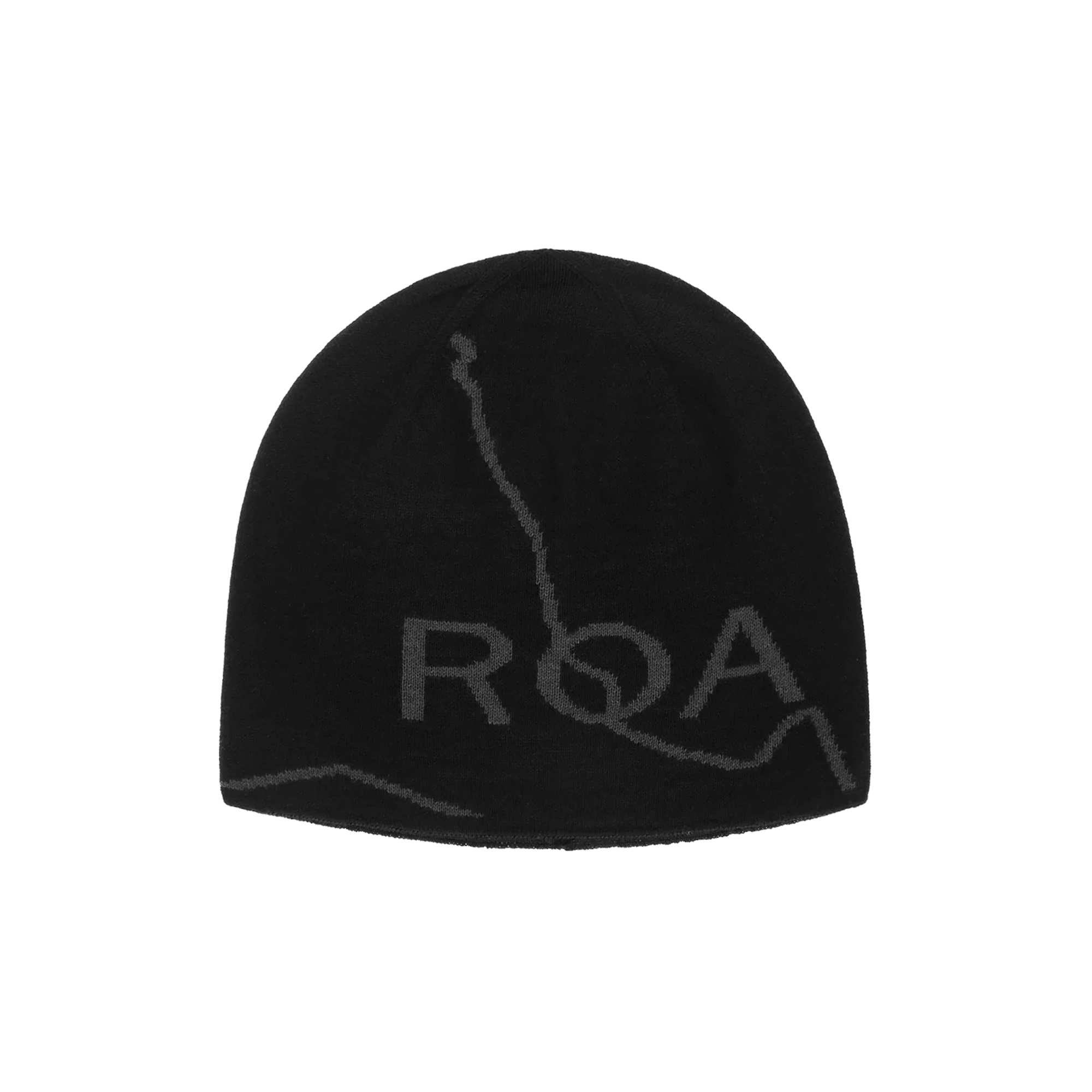 ROA Logo Wool Beanie Black RBUW288YA12