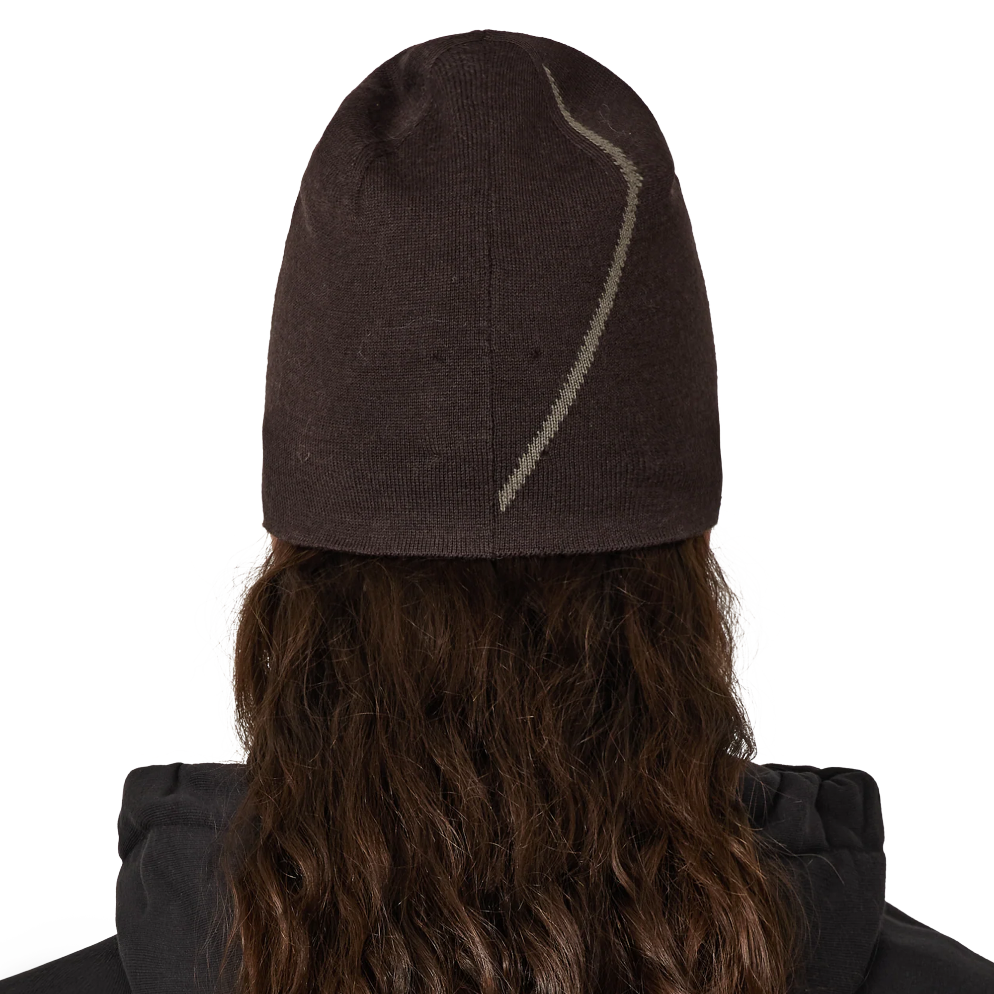 ROA Logo Wool Beanie Brown RBUW288YA12