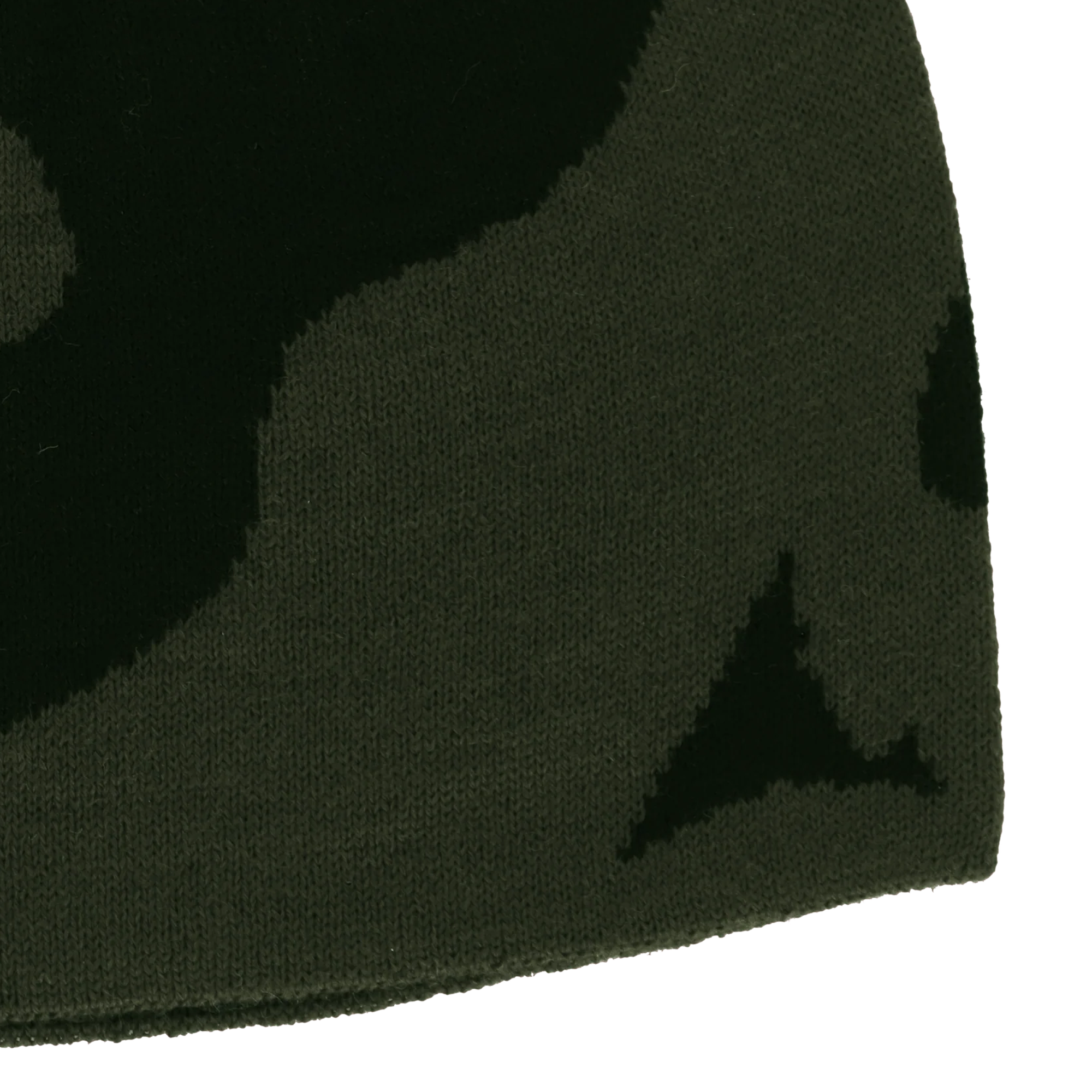ROA Magma Wool Beanie Dark Green Black RBUW2103YA16