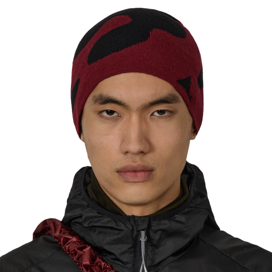 ROA Magma Wool Beanie Dark Red RBUW2103YA16