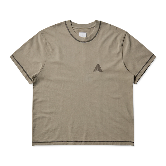 ROA Neolith Stitch Organic T Shirt Pale Green RBMW0510JY52