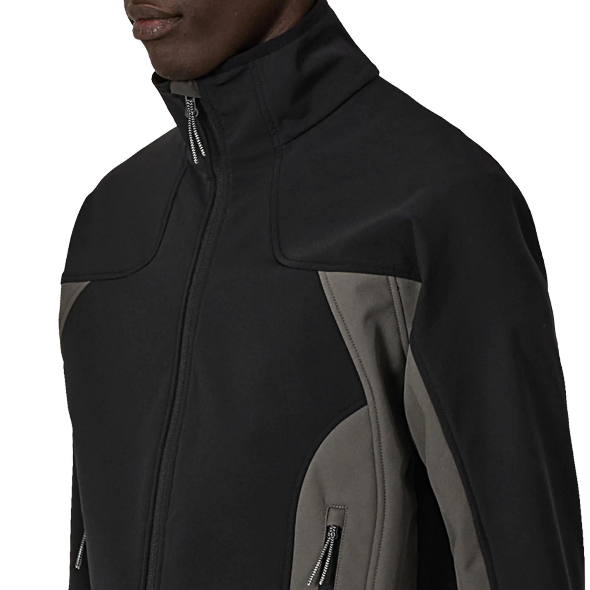 ROA Oke Softshell Jacket Black Dark Gray RBMW0500FA334