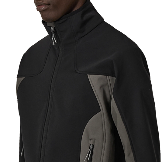 ROA Oke Softshell Jacket Black Dark Gray RBMW0500FA334