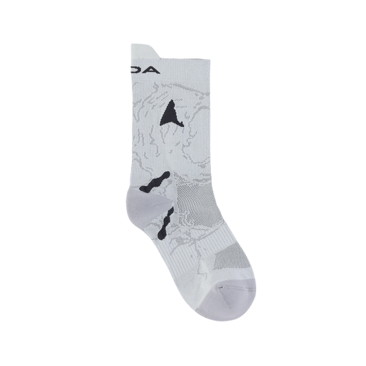 ROA Ryli Technical Crew Socks White