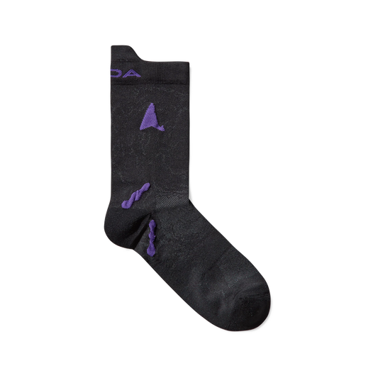 ROA Ryli Technical Crew Socks Black