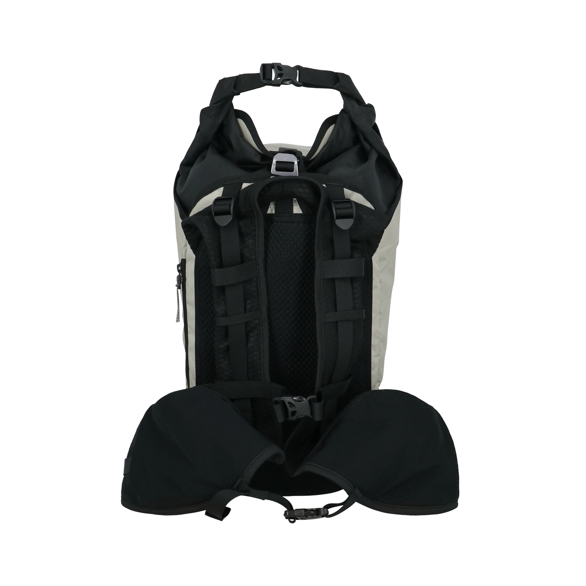 ROA Testudo Technical Shell Backpack Beige Black RBUW298FA84