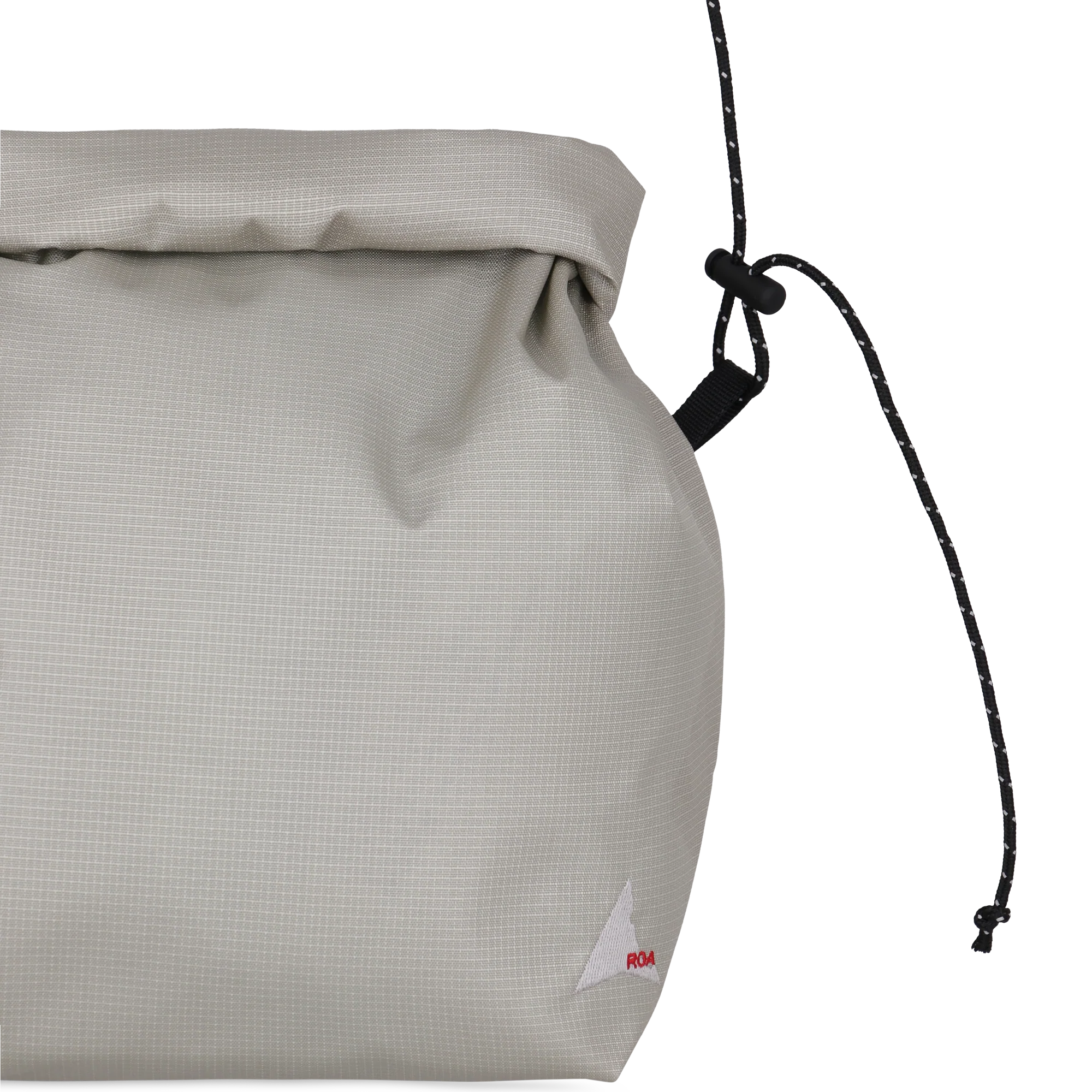 ROA Yuna Ripstop Crossbody Bag Light Grey RBUW2109FA91
