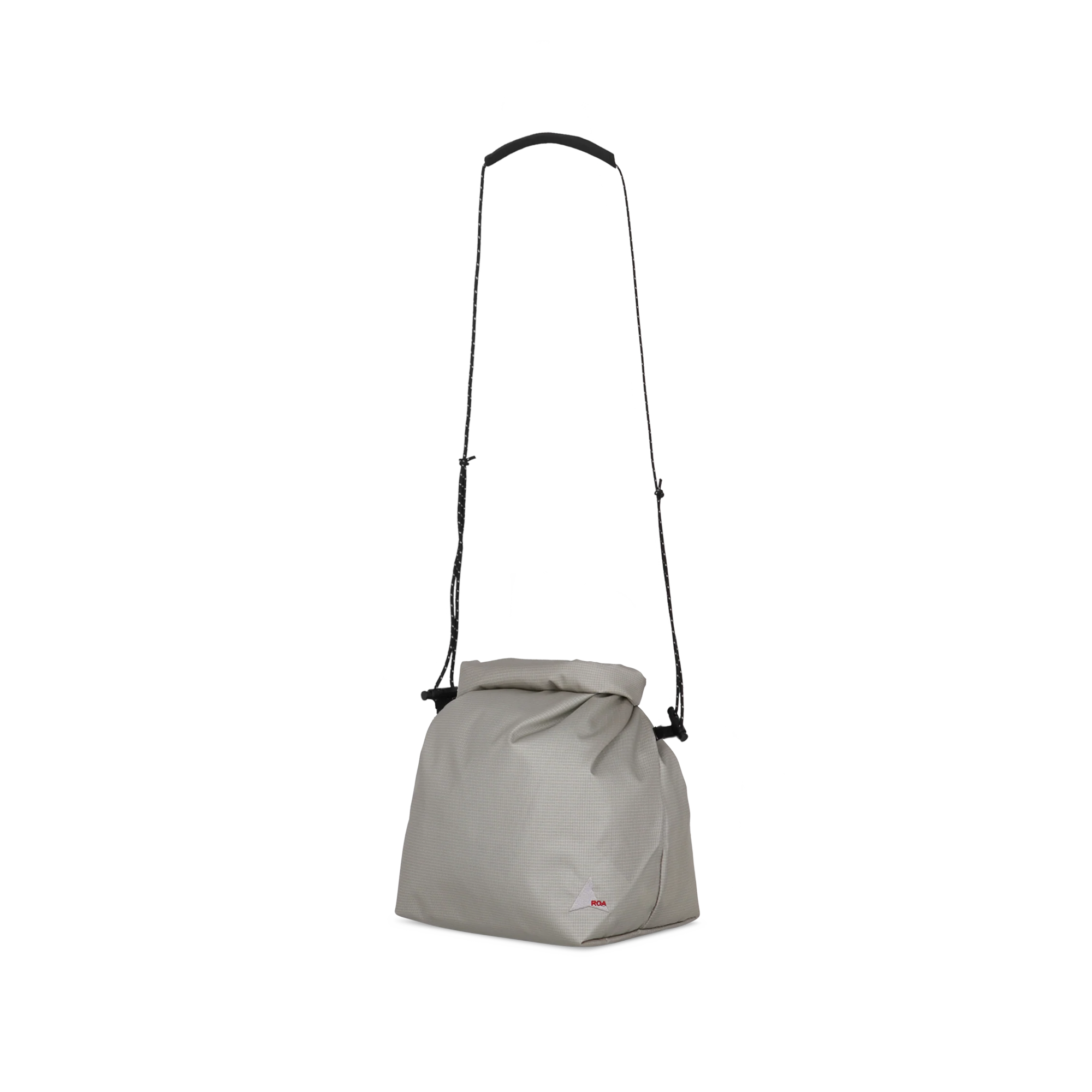 ROA Yuna Ripstop Crossbody Bag Light Grey RBUW2109FA91