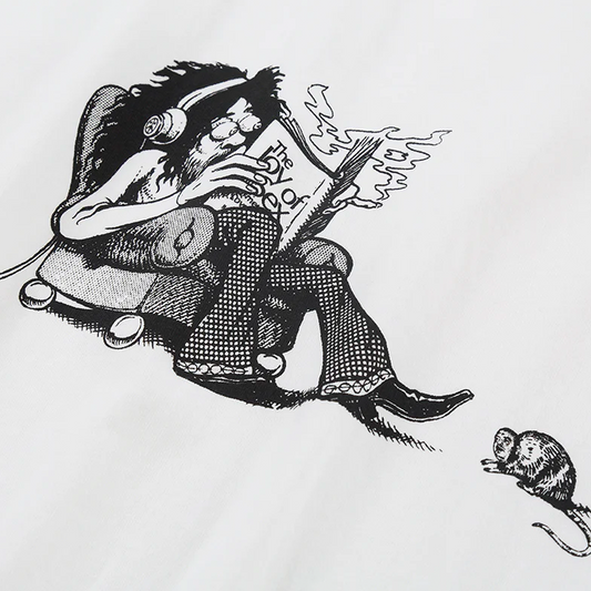 Mister Green Rat Tee White