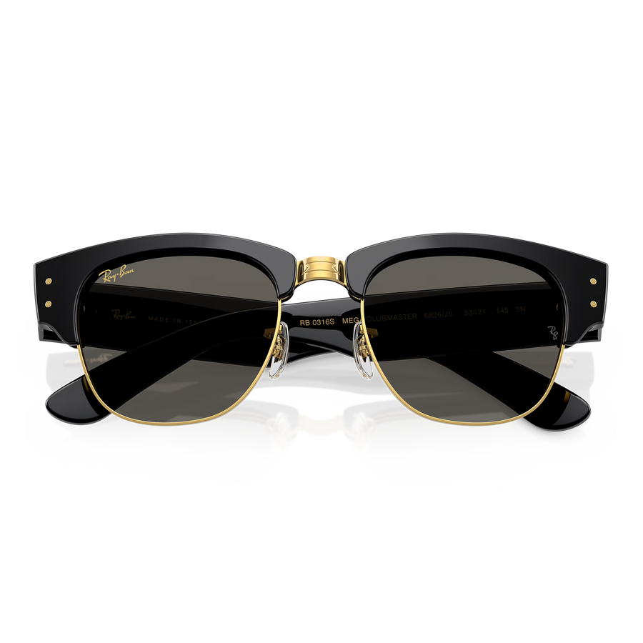 Ray-Ban x A$AP Rocky Mega Clubmaster Ultra Black