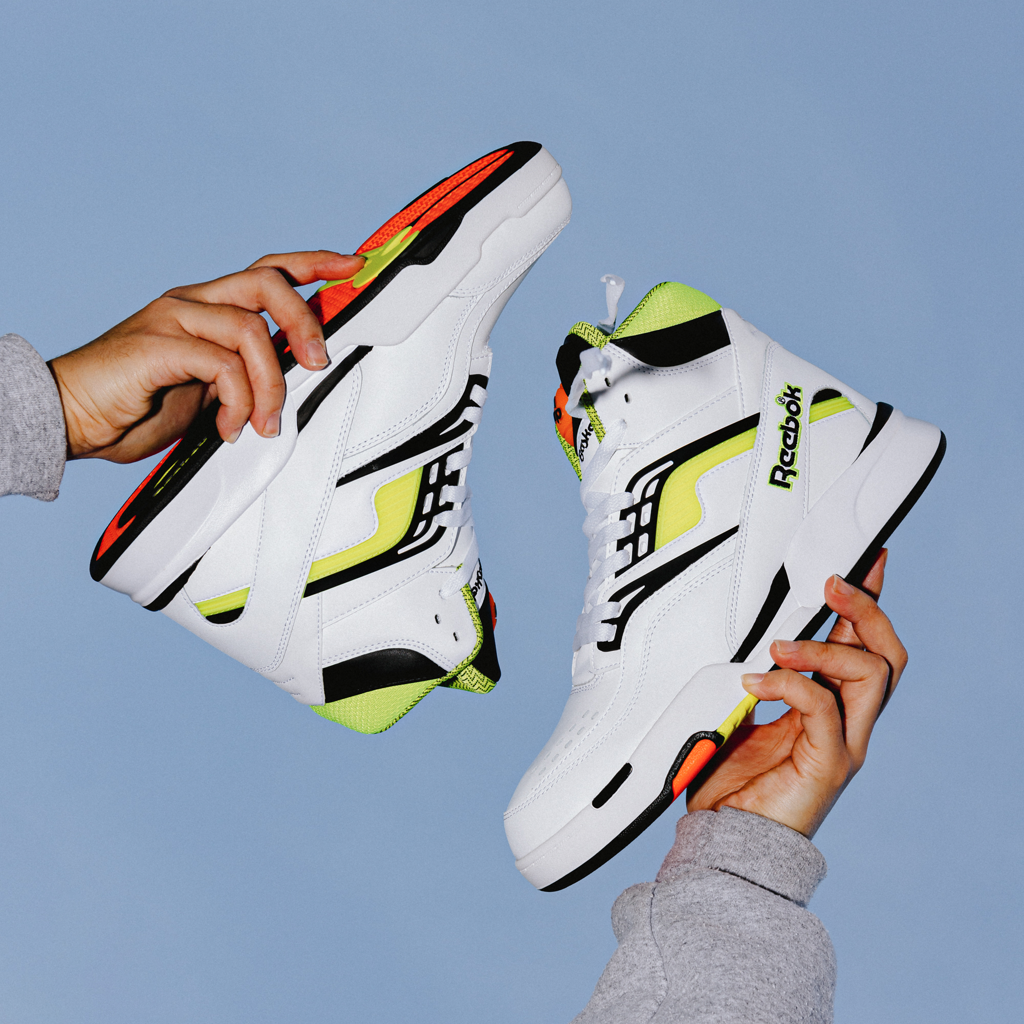 Reebok pump twilight zone neon hot sale