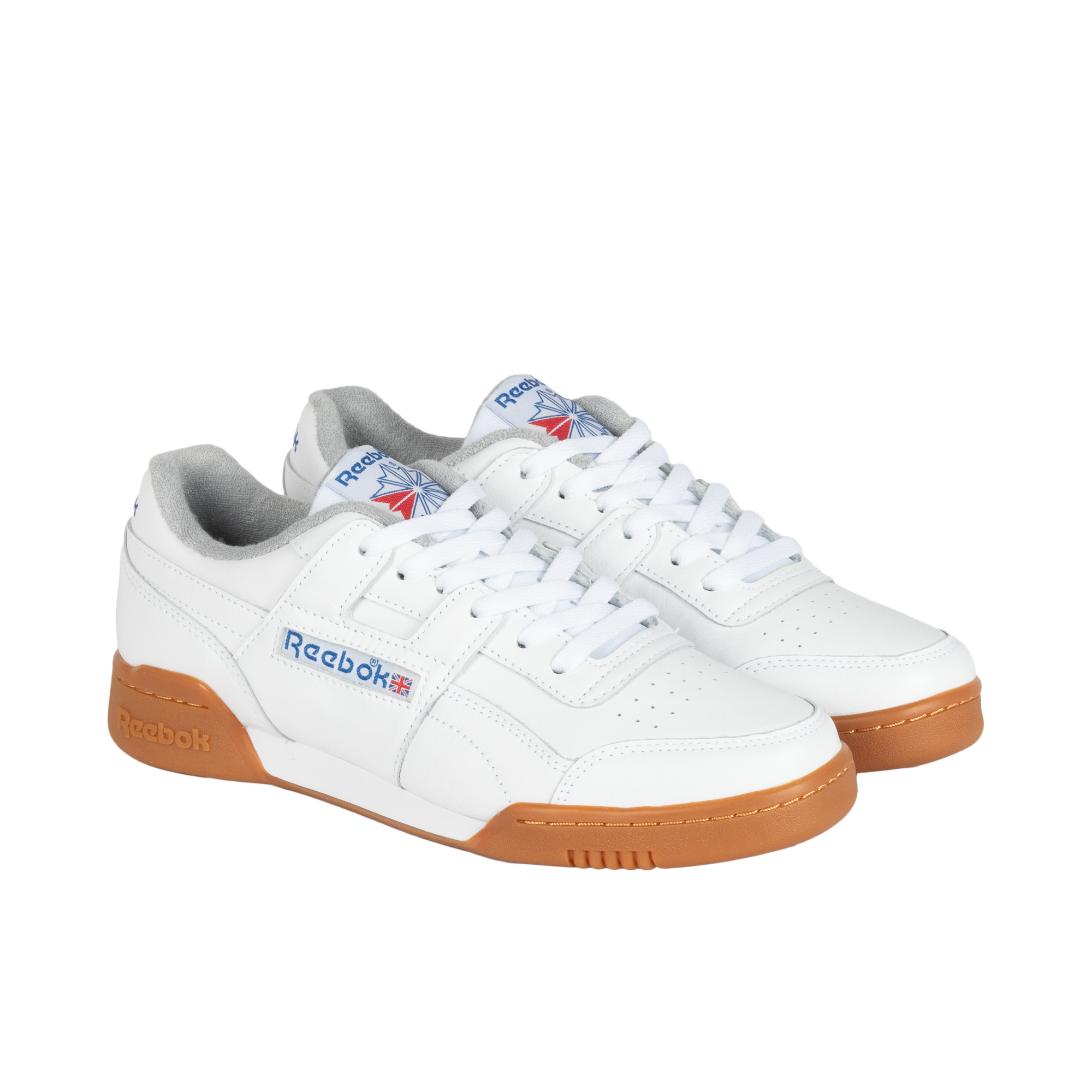 Reebok Workout Plus Ftwr White/V Blue/Vector Red 100244983 – Laced
