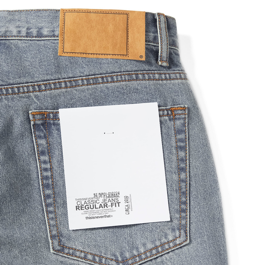 thisisneverthat Regular Jeans Washed Blue
