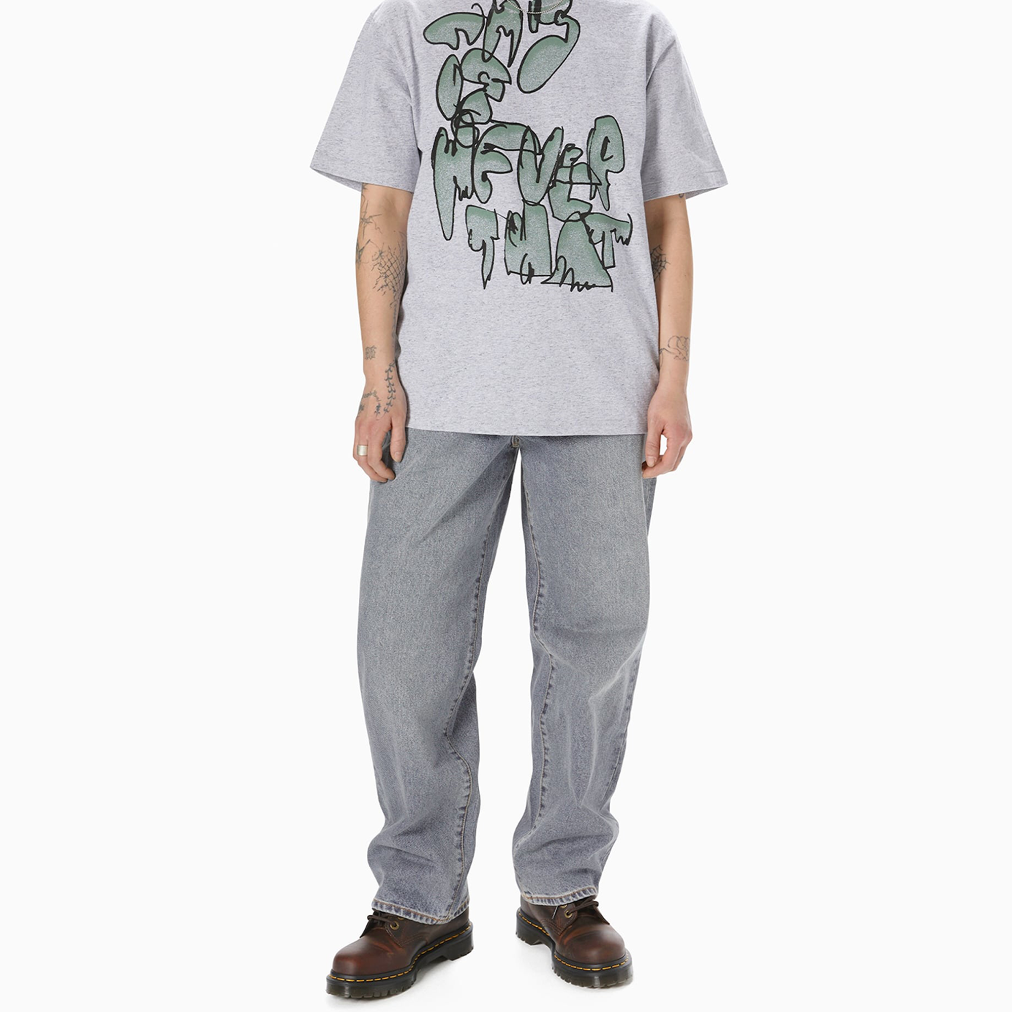 thisisneverthat Regular Jeans Washed Blue