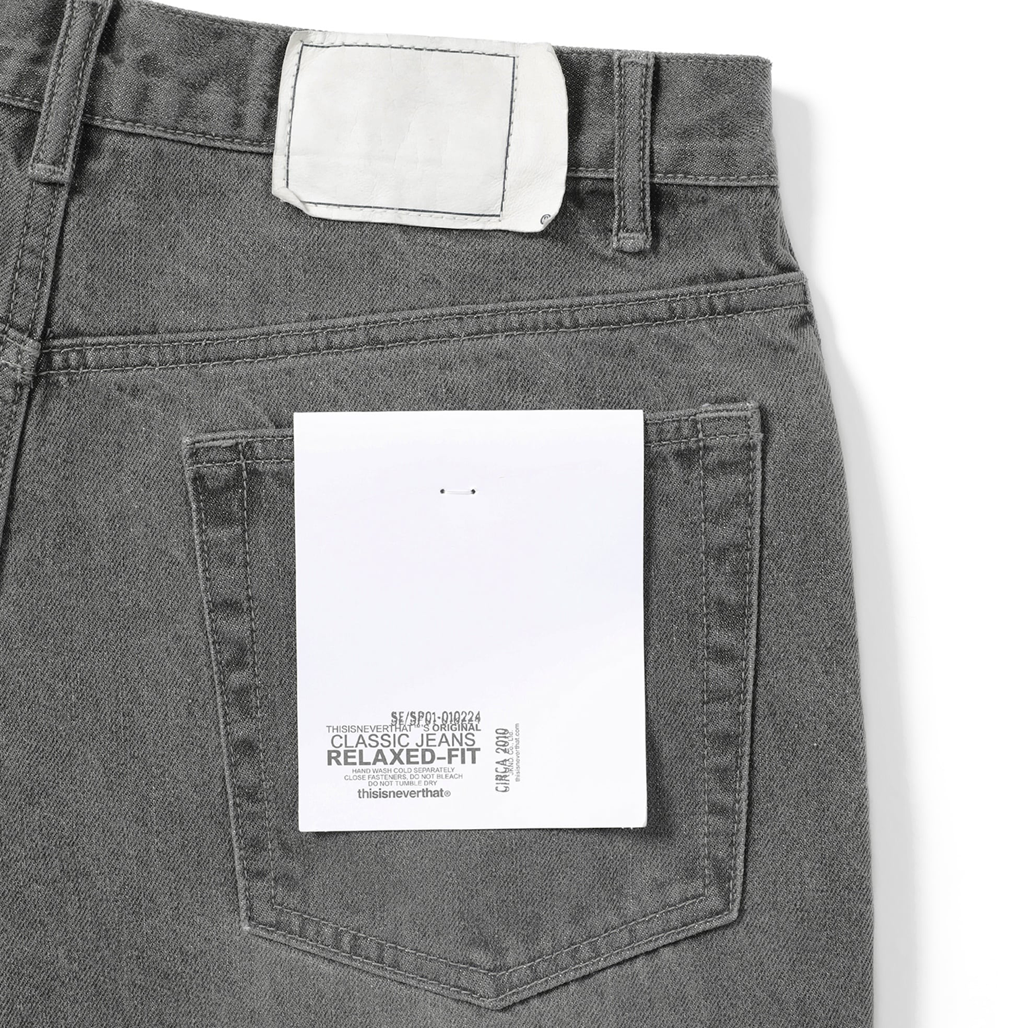 thisisneverthat Relaxed Jeans Grey