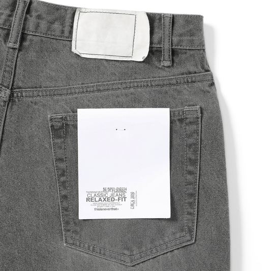 thisisneverthat Relaxed Jeans Grey
