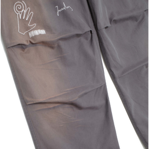 Jungles Jungles Repaired butt zip Pant Grey