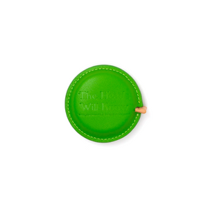 Mister Green Retractable Leather Tape Measure Green