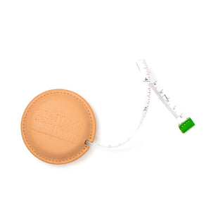 Mister Green Retractable Leather Tape Measure Natural