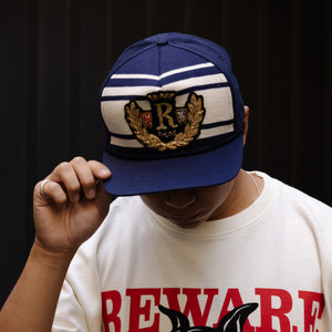 R H U D E Rope Crest Structure Hat Navy